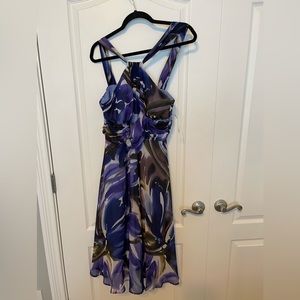 Dressbarn halter lined dress